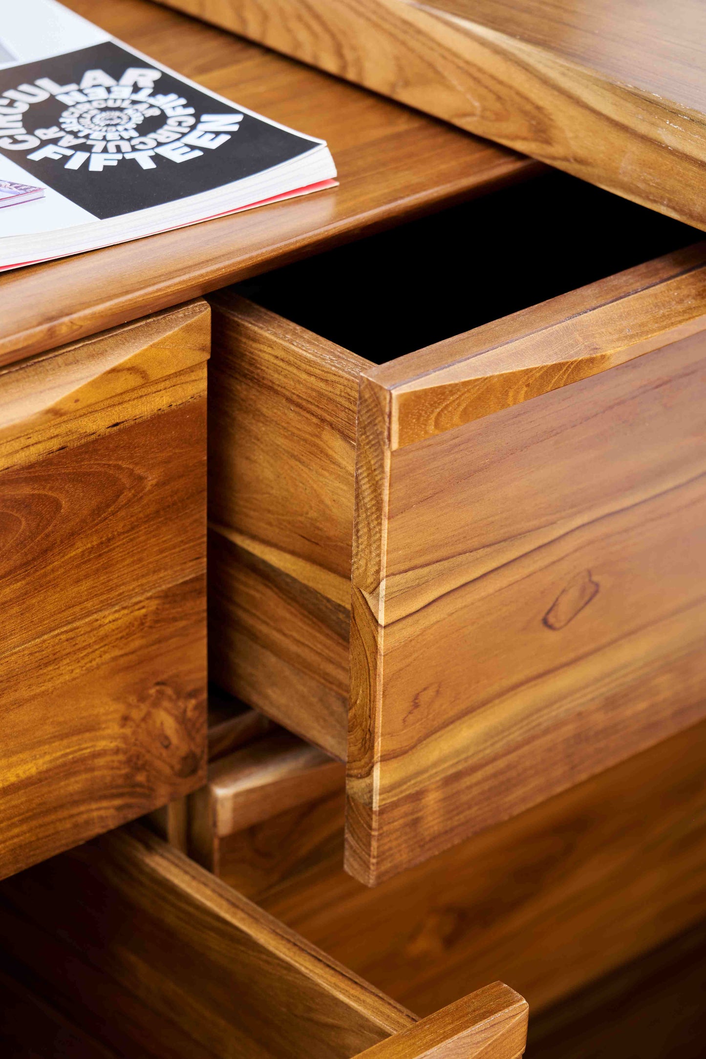 Teak Dresser Table - DOSHI