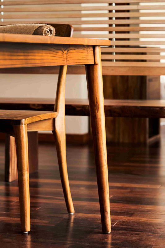 Teak Dining Table - HIROMI