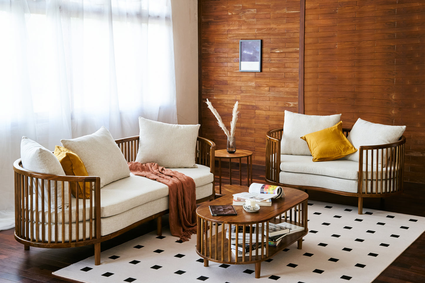 Teak Sofa - SAKI