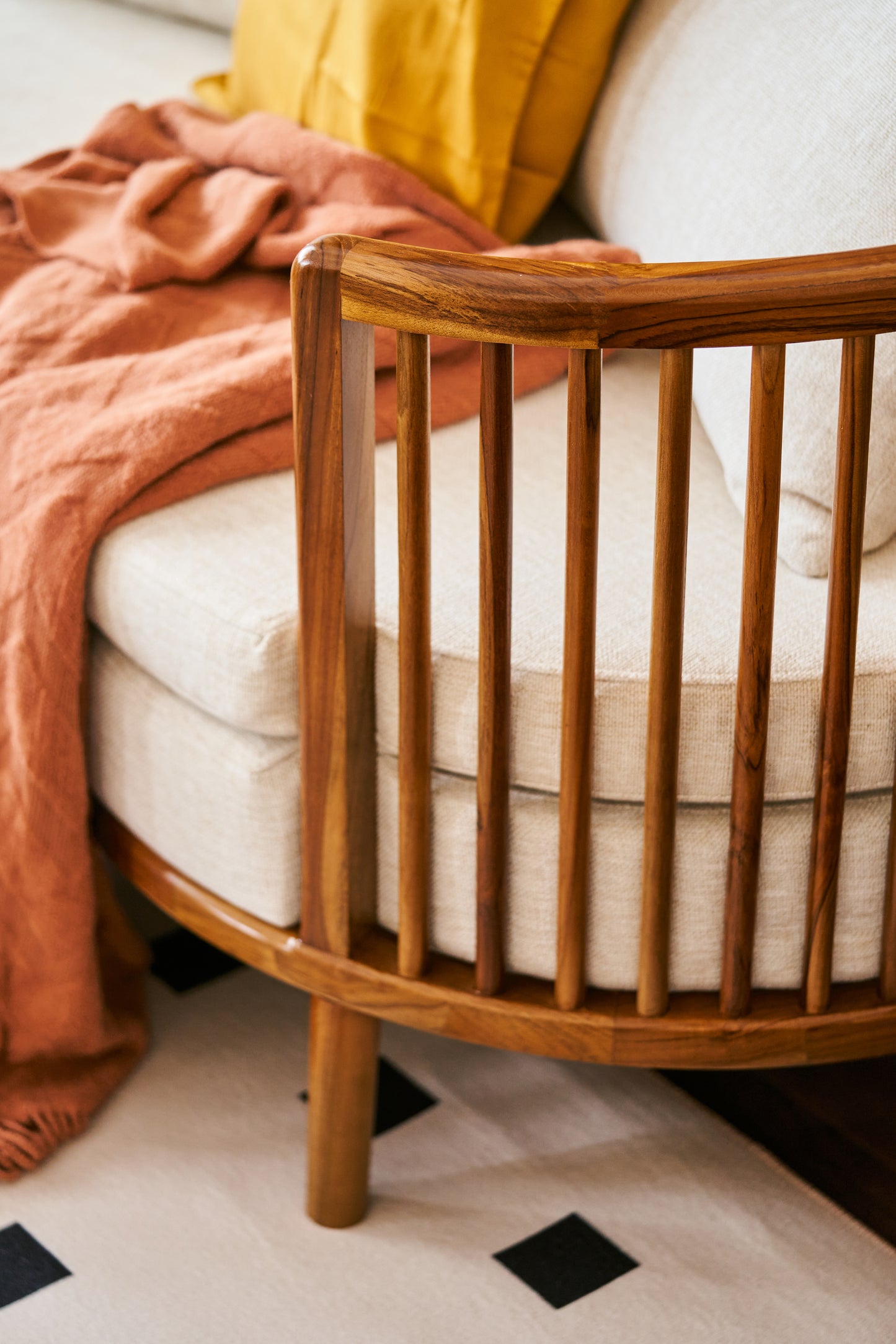Teak Sofa - SAKI