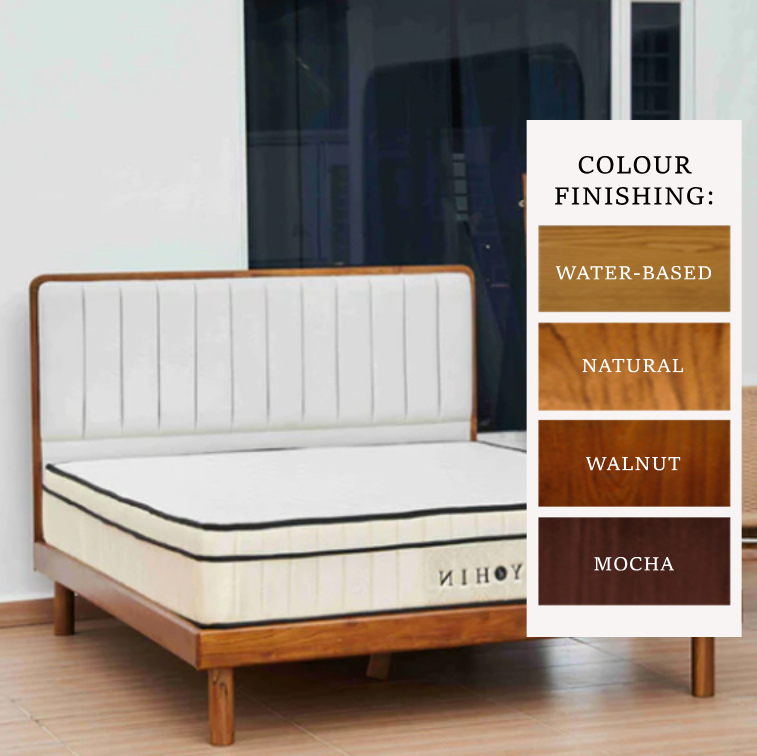 Teak Bedframe - ELOWYN