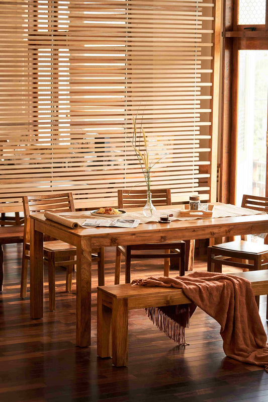 Teak Dining Table - HACHI