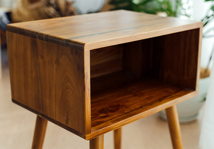 Teak Bedside Table - HAPPI