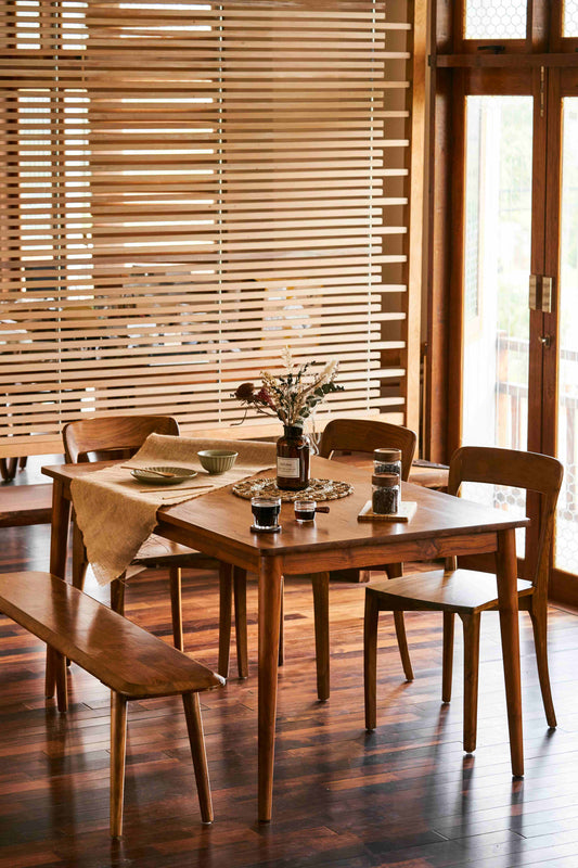 Teak Dining Table - HIROMI