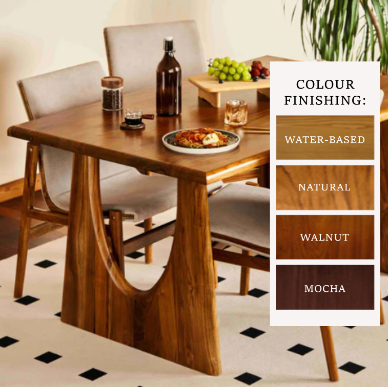 Teak Dining Table - TOMI