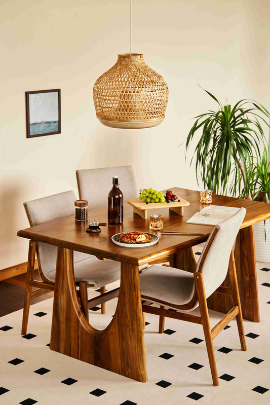 Teak Dining Table - TOMI