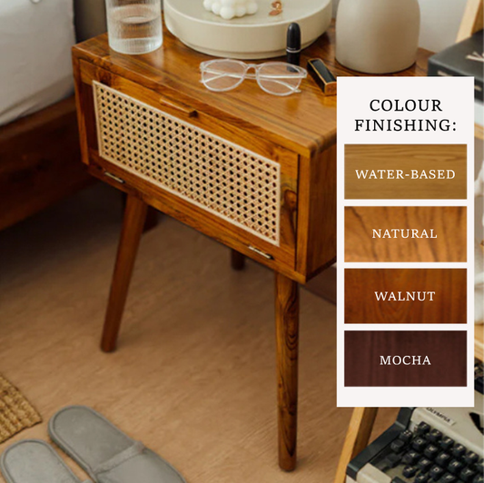 Teak Bedside Table - YASU