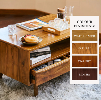 Teak Coffee Table - YOZORA