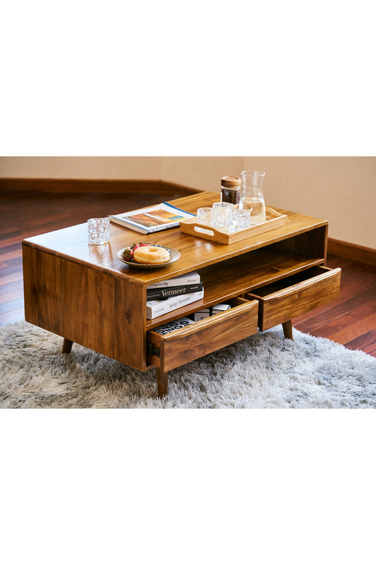 Teak Coffee Table - YOZORA